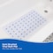 Kenney Mfg Non-Slip Semi-Brushed Bath Mat, Clear Blue KN61298V2 - alternate 2
